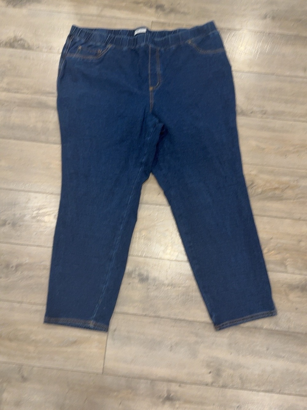 Catherines Dark Blue Stretch Jeggings